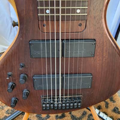 Warr Guitar Artist 10 string 1990’s Natural image 4