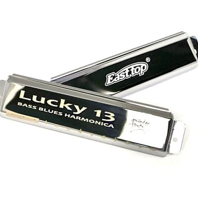 Brendan Power Lucky 13 Bass Blues Harmonica Power Bender PowerBender Key of C image 3