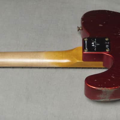 Fender Custom Shop '61 Telecaster Heavy Relic 2025 - Faded Candy Apple Red image 8