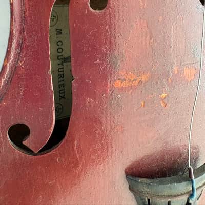 Couturieux 4/4 vintage violin Mirecourt image 16