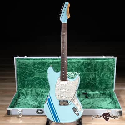 Fano MG6 Alt de Facto SSS Lollar Special S Guitar w/ Case – Sonic Blue image 1