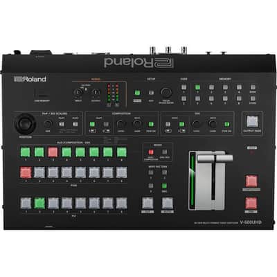 Roland V-600UHD 4K HDR Multi-Format Video Switcher image 2