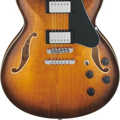 Ibanez AS73 Artcore Semi-Hollow Electric Guitar, Walnut Fingerboard, Tobacco  Brown Sunburst