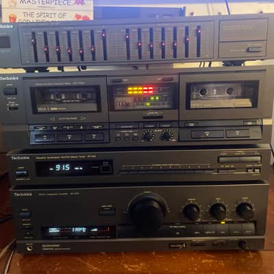 Technics SU G-70 Stereo Integrated Amplifier 1990- Earplugs LOUD image 1