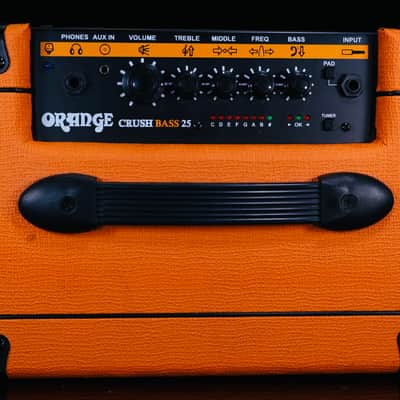 Orange Crush Bass 25 25-Watt 1x8" Bass Combo 2016 - Present - Orange image 7