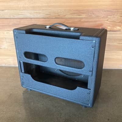 Mojotone Fender Tweed Deluxe 1x12 Combo Guitar Amp Cabinet w/ Blackout Tweed image 2