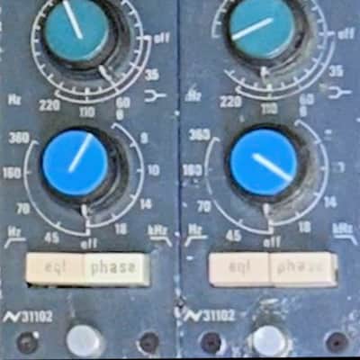 Neve 31102 Modules in POM Rack 1970's image 3