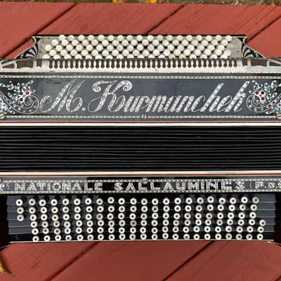 Nationale Sullaumines Accordion, vintage 1930’s image 6