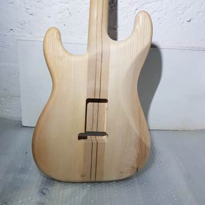 80's NECK THROUGH SWAMP ASH BODY STR*T - made in GERMANY image 2