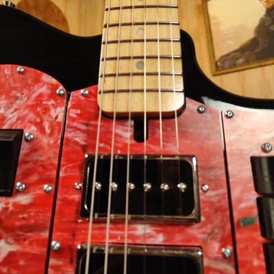 Formanta Style USSR Electric Guitar Built In Tone Bender Soviet Germanium Fuzz image 10