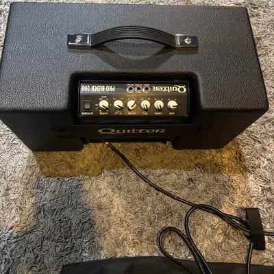 Quilter Frontliner 2x8W Wedge Guitar Speaker Cabinet 2010s - Black image 1