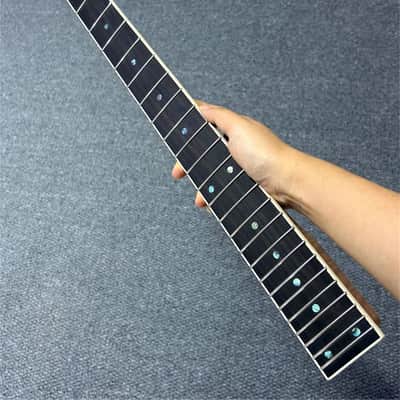 24fret roasted Flame maple Electric guitar Neck binding suhr style rosewood image 7