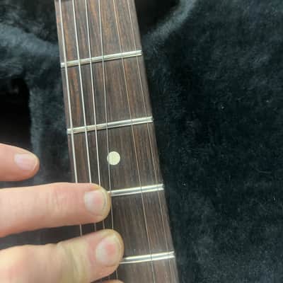 Made in 1997 USA Fender Roadhouse Stratocaster Shoreline Gold With Hard Case image 4
