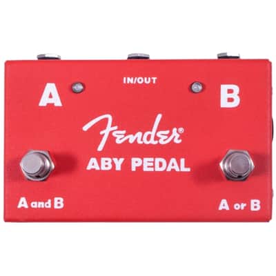 Fender ABY Footswitch, Red, 0234506000 image 1