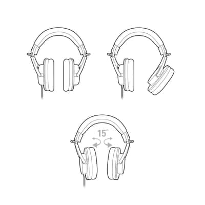 Audio-Technica ATH-M20x Monitor Headphones image 4