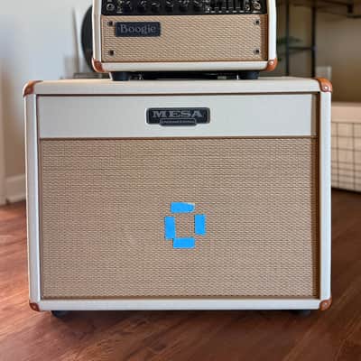 Mesa Boogie Mark Five 25 2-Channel 25-Watt Guitar Amp Head and Matching Lone Star Cab in Cream - 2017 image 1