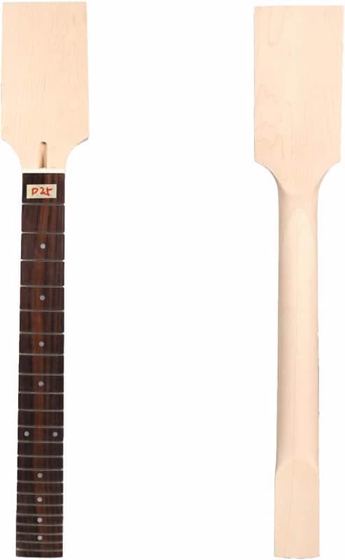 Wide 12 String Electric Guitar Neck 22 Fret 24.75 inch Maple Rosewood Fretboard Paddle Head Guitar Neck Unfinished guitar parts Replacement (12 String 22 Fret 24.75 inch) image 1