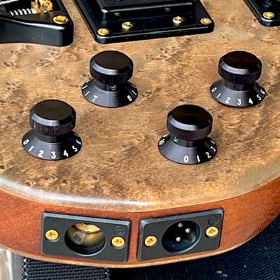 Wal Mk. I Fretless Bass 1986 - crazy cool Acid Stained Birdseye Maple w/a Lined Fingerboard. image 11