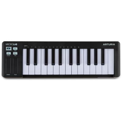 Arturia Microlab MK3 Ultra-Compact MIDI Controller - Black