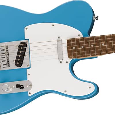 Squire Sonic Telecaster Electric Guitar, California Blue, Laurel Fingerboard image 6