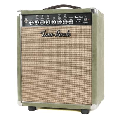 New Two Rock Studio Overdrive Combo Moss Green Suede / Cane Grill image 3