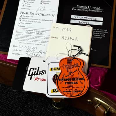 2015 Gibson 59 Les Paul Bigsby Aged Vintage Cherry image 19