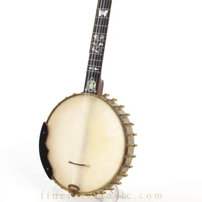 1900s CLASSIC ENGLISH 7(5)-STRING BANJO image 4