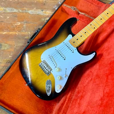 Fender Stratocaster Sunburst st-57 crafted in japan cij mij original vintage reissue strat image 4
