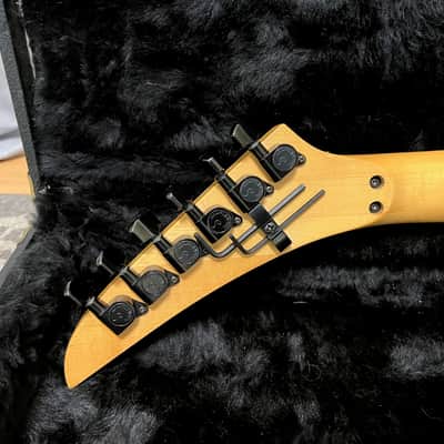 Kramer Baretta I 1989 Kline Graphic Vintage USA made w/OHSC and Paperwork.  Super fast neck amazing. image 8