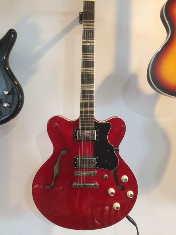 Hofner Verythin CT 2012 Cherry with Case image 1
