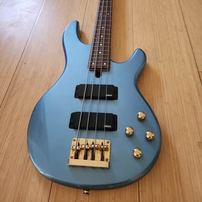 2000s Yamaha BBG4S-II Bass in Lake Placid Blue Active 9v BBG4 BBG4A-II BBNE Excellent image 2