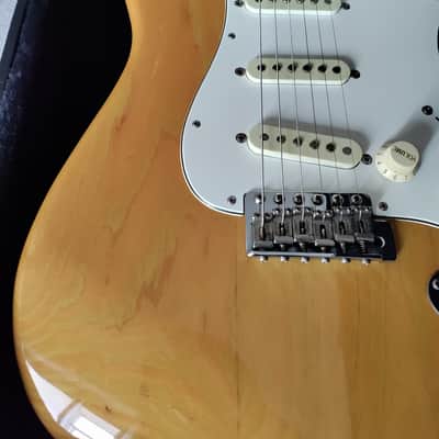 1997 Fender Stratocaster MIJ 1967 Reissue Natural Ash w/HSC image 12