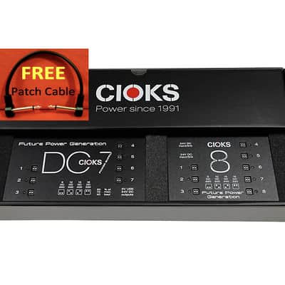 CIOKS SuperPower Bundle WATCHLIST OFFER⚡Pro Pedalboard Power Expansion Supply, Isolated Power+24Cables! image 16