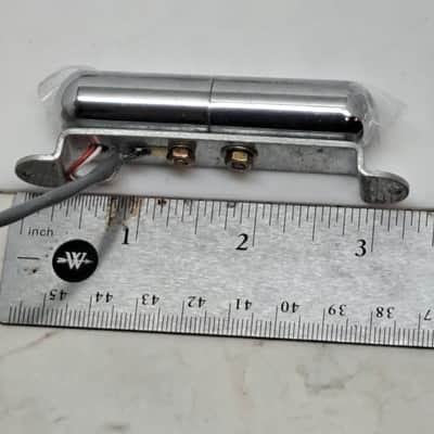 Danelectro-style Lipstick Pickup Unbranded Set of 2 - Chrome - NOS Unused image 7