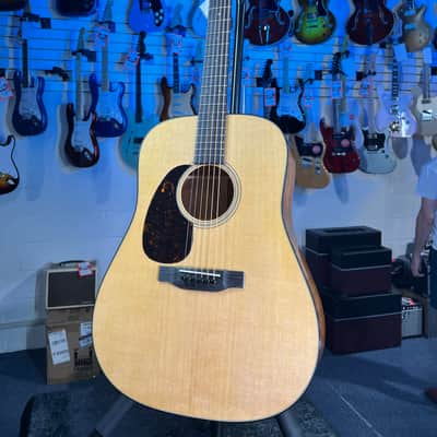 Martin D-18 Left-Handed Acoustic Guitar - Natural GET PLEK'D! 753 image 3