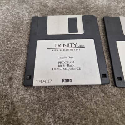 Korg Trinity DRS Floppy Disk Software Pair – Synthesizer - Excellent image 4