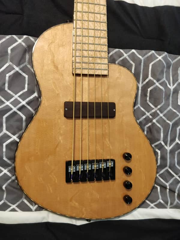 Rick Turner  Renaissance 6 String Custom   Natural Wood image 1