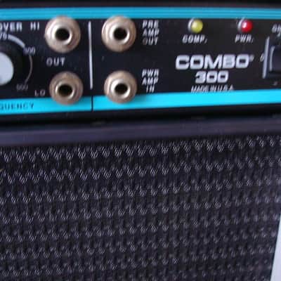 Peavey Combo 300 bass or guitar amp 1989 Black image 6