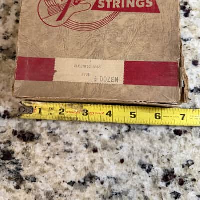 Fender Bass String Box Case Candy 50-60s Pre CBS image 10