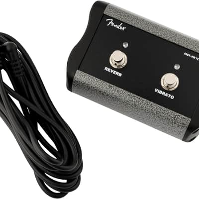 Genuine Fender 2-Button Tone Master Amp/Amplifier Footswitch w/ Cable