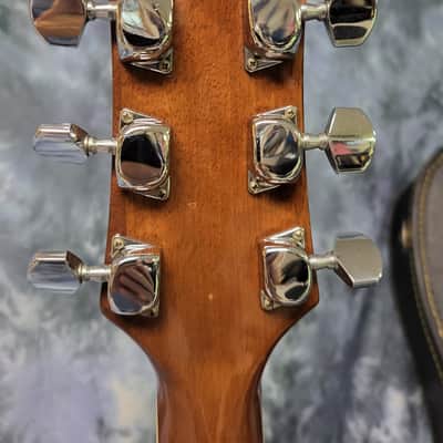 Video Demo Vintage 1977 Ibanez Model 2601 Artist Jumbo Dreadnought Pro Setup Soft Shell Case image 12