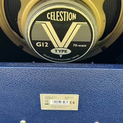 Marshall Studio Classic SC20C "JCM 800 Lead Series" 20-Watt 1x10" Guitar Combo 2020 W/ Matching 1x12 SC112 EXT Cabinet - - Present - Navy Blue Levant image 14