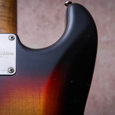 XOTIC USA XSC-2 California Classic Light Aged " 3-Tone Burst + Rosewood" (2018) image 19