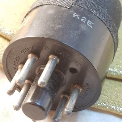 RCA Perfect 0% Tight Matched Pair (2) VT-107A tNOS AT1000 TESTED Vacuum Tubes greyglass military WWII black plate SC 189A Beam Power 6V6 1941-1945 image 16