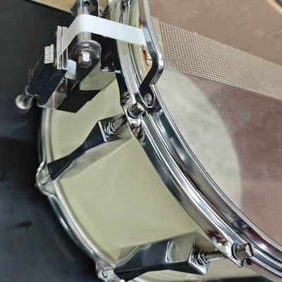 ⚡ Vintage Sonor Phonic Plus D518X 14"X8" Beech Snare Drum- White⚡ imagen 18