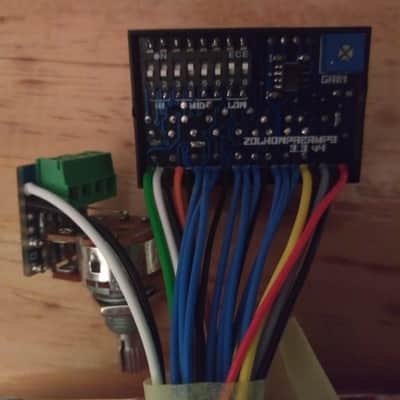 Zolkow 3.3 Active bass preamp EQ solderless 2016 Made in Hungary image 5