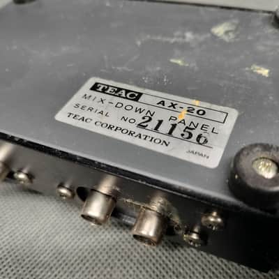TEAC AX-20 1970s passive mix down panel image 3