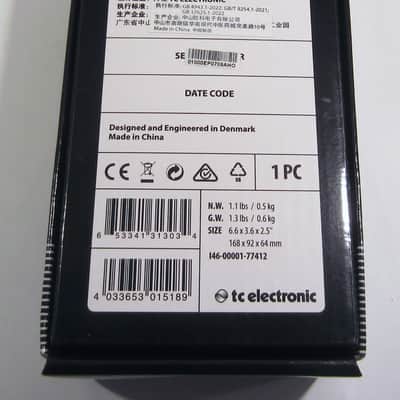TC Electronic Crescendo Auto Swell 2021 - Present - Black NEVER USED! image 4