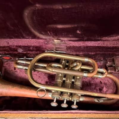 FE Olds Ambassador Cornet W/ Original Lifton Hardcase PLAYER image 1