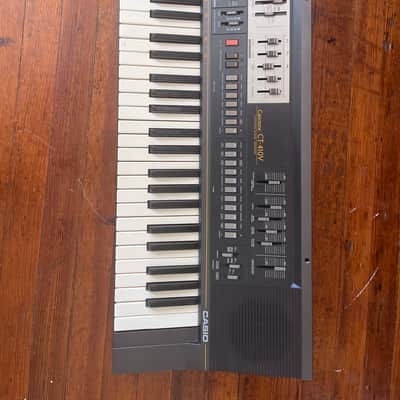Casio CT-410V Casiotone 49-Key Synthesizer 1980s - Black image 2